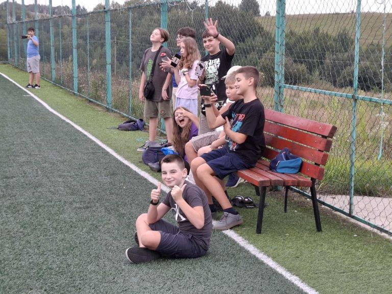 A hatodikos gyermekek és a természet. Zöld heti kirándulás