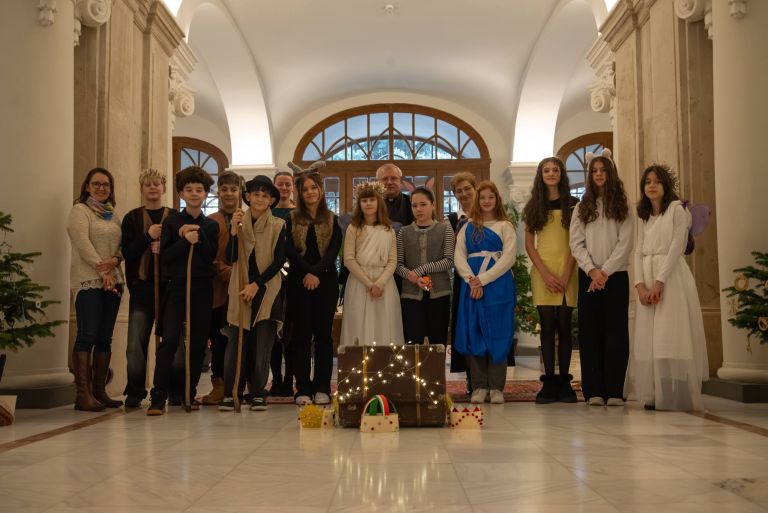 Betlehemezés a Katolikus Püspökségen