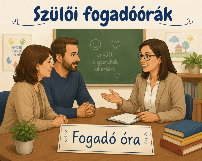 Szülői fogadóórák a 2021–2022-es tanévben
