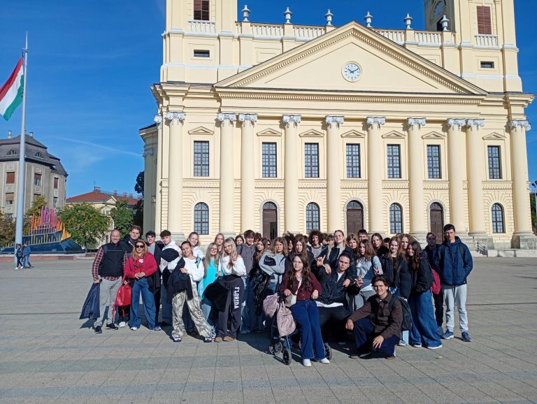 A 9.A és a 10.A osztály debreceni látogatása