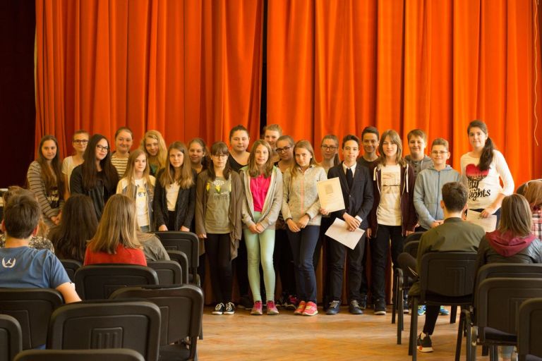 Megyei szintű papírgyűjtési verseny